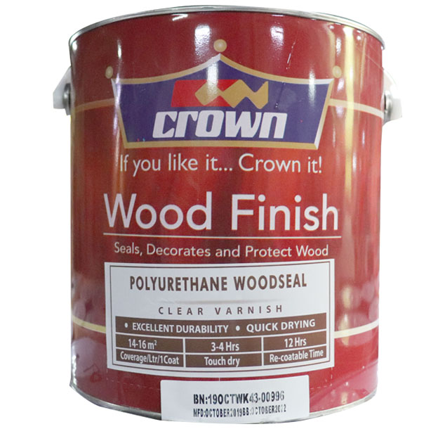 Crown Polyurethane Clear Varnish