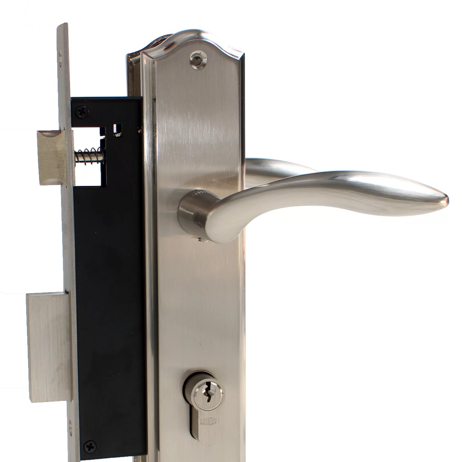 Union Cylinder Lockset with Hump Handle 201