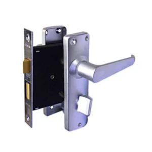 2 Lever Bathroom Lock with Aluminium Martin Handle