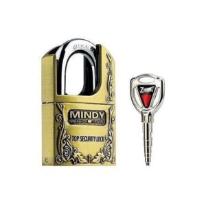 Mindy Brass Padlock Half Shackle 50mm/60mm
