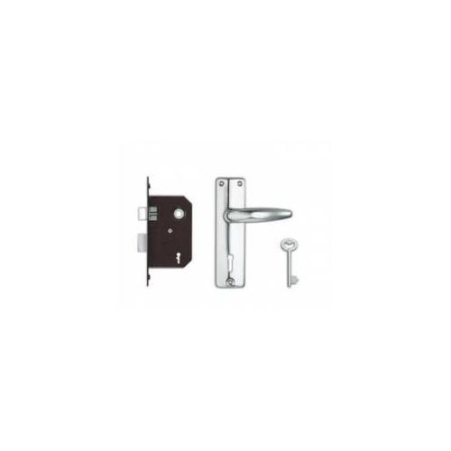 Godrej 2 lever lock with aluminium handle