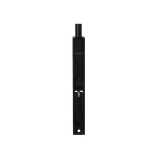 FLUSH BOLT 12 Inch MATTE BLACK
