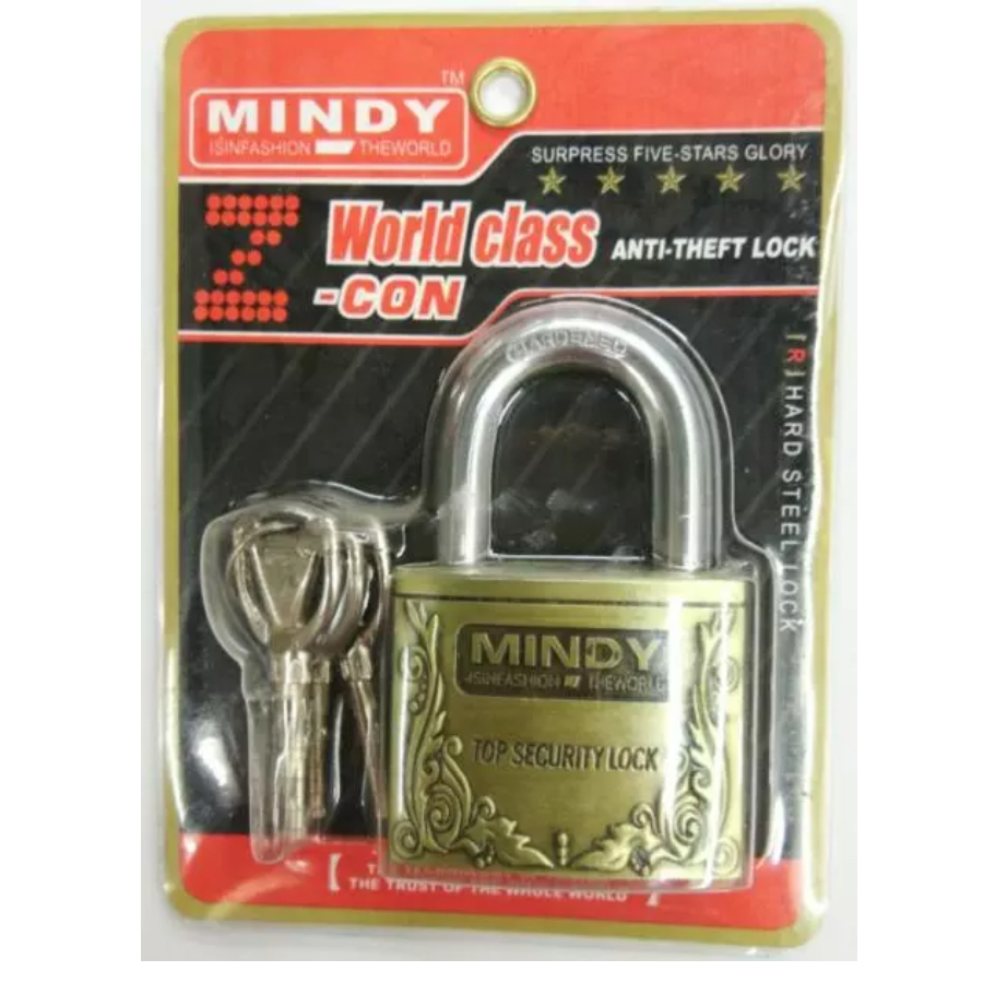 Mindy padlock 50mm/60mm/70mm